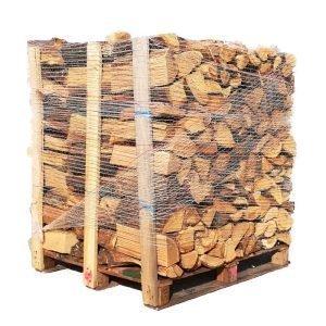 4 – Palettes (2 chêne blanc + 2 Hêtre/Charme) – Bûches de 40 cm