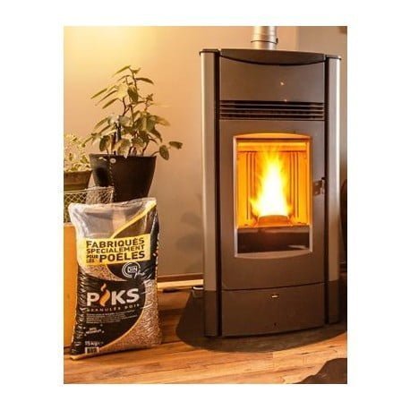Pellets PIKS – Palette mit 66 Säcke (990kg) zertifiziert (Din Plus)