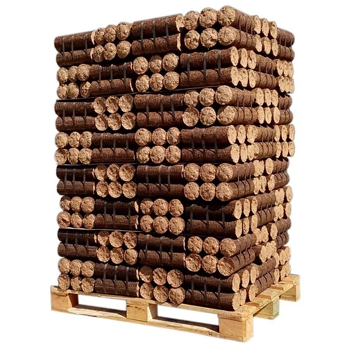 Holzbrikett – Laubholz + Nadelholz – Palette mit 960 kg