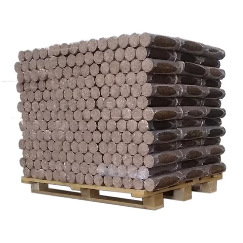 Holzbrikett – Laubholz – Palette mit 1 Tonne