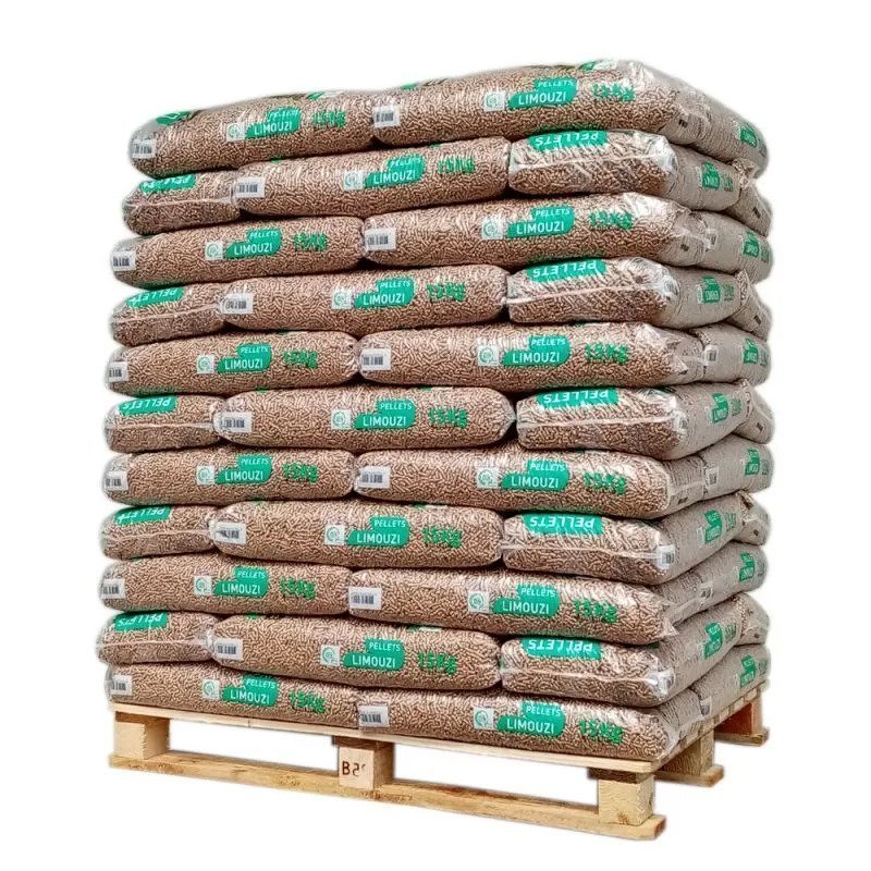 Holzpellets Limouzi – 66 Säcke à 15 Kg