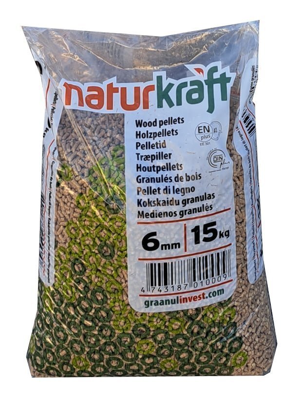 Holzpellets Naturkraft – Palette mit 66 Säcke