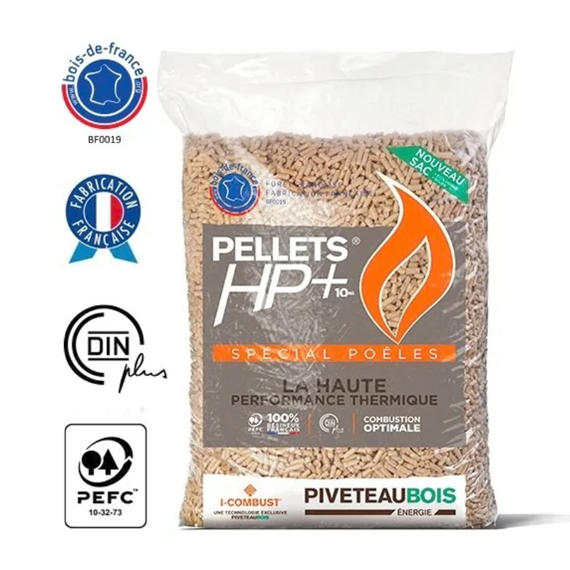Holzpellets Piveteau HP+ – 72 Säcke à 15kg
