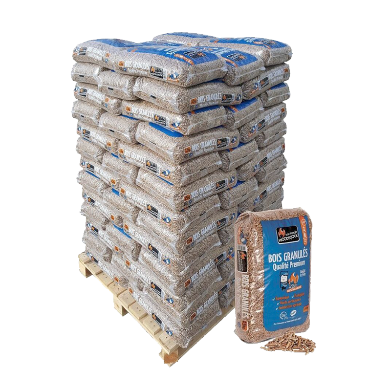 Holzpellets Woodstock – 78 Säcke à 15 kg