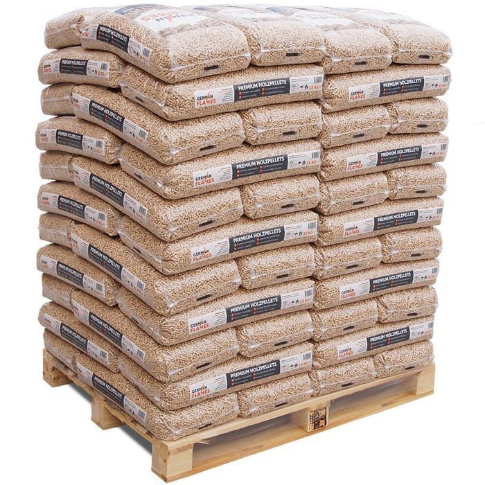 Pellets German Flames 6mm EN+ A1 – Palette 990kg