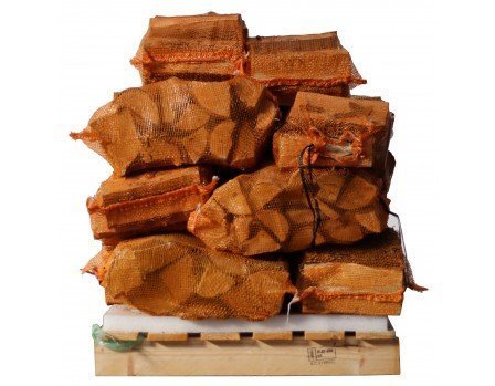 15 Säcke Birkenholz 100% trocken à 8 kg – 25 cm