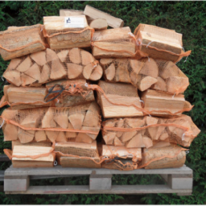 15 Säcke Birkenholz 100% trocken à 8 kg – 25 cm