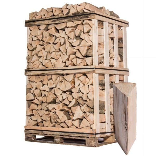 Brennholz – 33 cm – Mischung Hartholz – Palette 2 M3 – 2.9 Ster