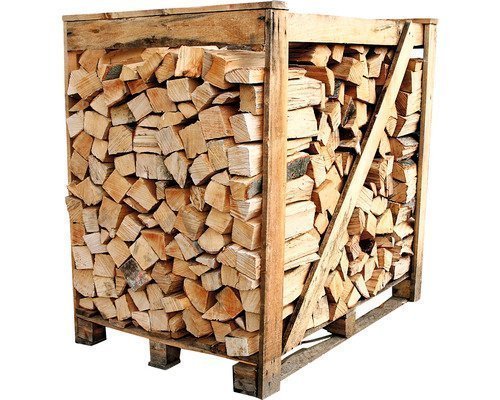 2x Paletten (Weisseiche + Buche/Hainbuche) – Scheite 50 cm